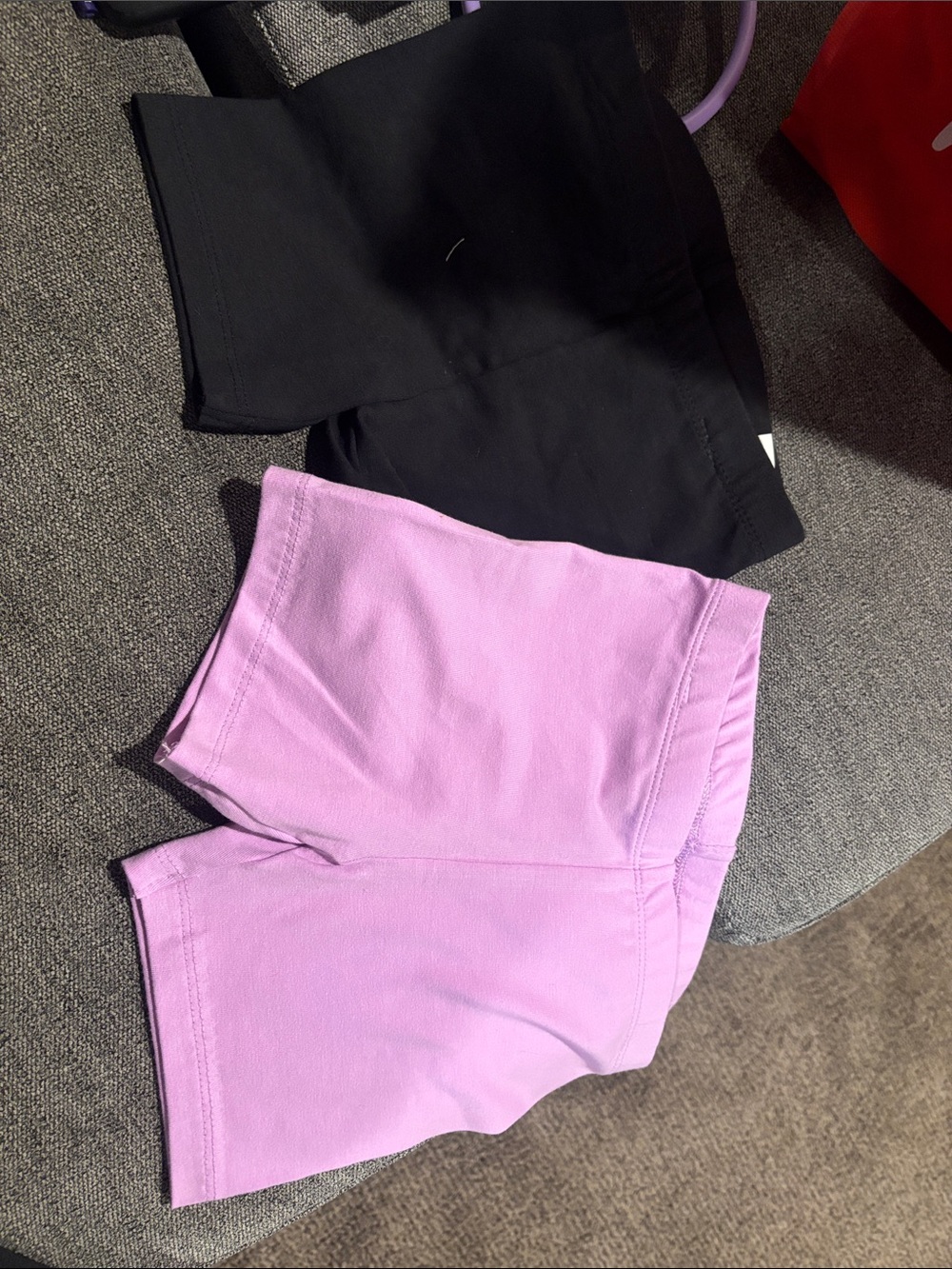 jumping beans Lilac and Black Kids Stretch Shorts